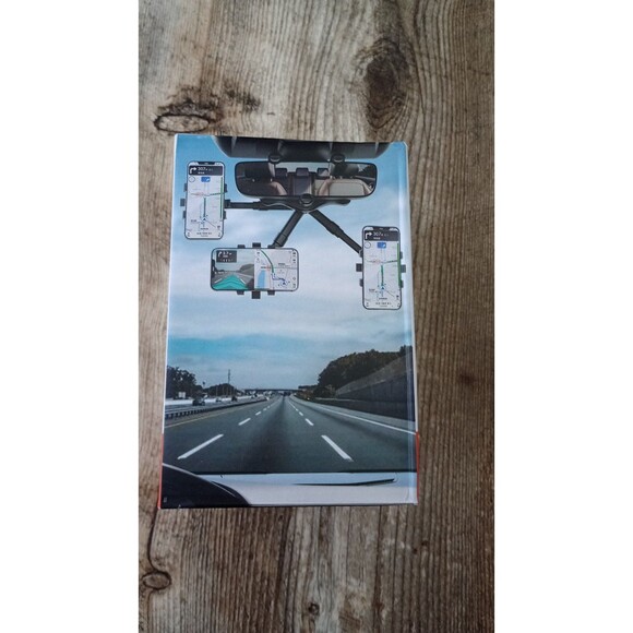 New 360° Rotatable Retractable Car Phone Holder - Picture 7 of 9